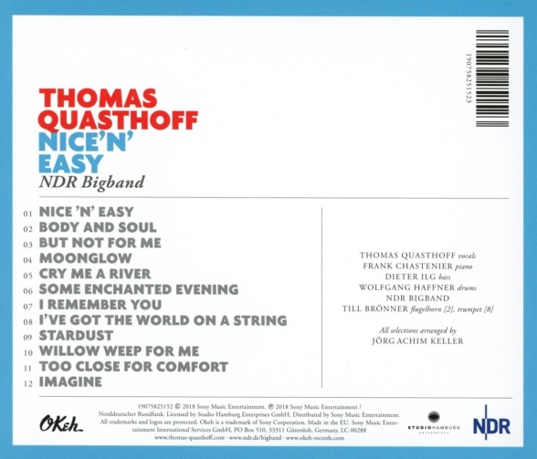 Thomas Quasthoff: Nice 'N' Easy - CD Foto #2