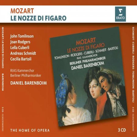 Andreas Schmidt, Cecilia Bartoli, Tom Johnston, John Tomlinson, Daniel Barenboim, Berlin Philharmonic Orchestra: Mozart:  Le Nozze Di Figaro - CD