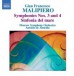 Malipiero, G.F.: Symphonies, Vol. 1  - Nos. 3 and 4 / Sinfonia Del Mare - CD