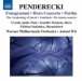 Penderecki: Fonogrammi - Horn Concerto - CD