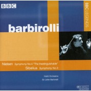 John Barbirolli, Halle Orchestra: Nielsen, Sibelius: Symphony No 4., Sumphony No 3 - CD