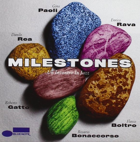 Gino Paoli, Enrico Rava, Flavio Boltro, Danilo Rea, Rosario Bonaccorso, Roberto Gatto, Renato Sellani: Milestone - Un Incontro in Jazz - CD Foto #1