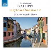 Matteo Napoli: Galuppi: Keyboard Sonatas, Vol. 2 - CD