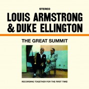 Louis Armstrong, Duke Ellington: The Great Summit + 1 Bonus Track! - Limited Edition in Transparent Blue Colored Vinyl. - Plak
