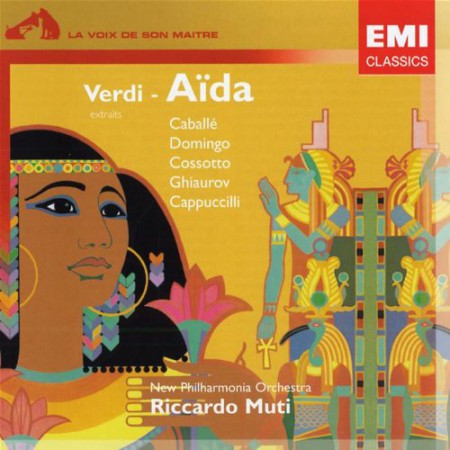 Montserrat Caballé, Plácido Domingo, Nicolai Ghiaurov, New Philharmonia Orchestra, Riccardo Muti: Verdi: Aida (Highlights) - CD