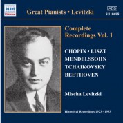 Levitzki, Mischa: Complete Recordings, Vol.  1 (1924-1928) - CD