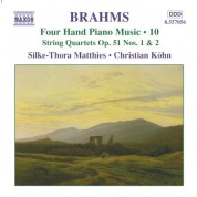 Christian Kohn, Silke-Thora Matthies: Brahms: Four-Hand Piano Music, Vol. 10 - CD