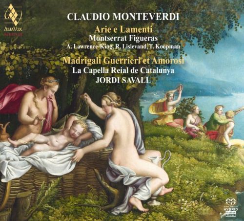 Montserrat Figueras, La Capella Reial de Catalunya, Jordi Savall: Arie e Lamenti & Madrigali Guerrieri et Amorosi - SACD Foto #1