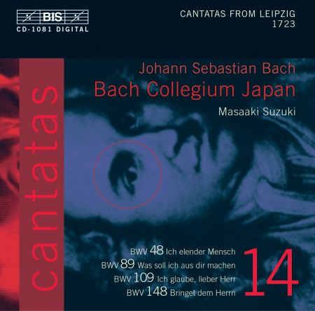 Bach Collegium Japan, Masaaki Suzuki: J.S. Bach: Cantatas, Vol. 14 (BWV 148, 48, 89, 109) - CD