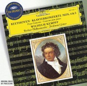 Berliner Philharmoniker, Ferdinand Leitner, Wilhelm Kempff: Beethoven: Piano Concertos 4 + 5 - CD