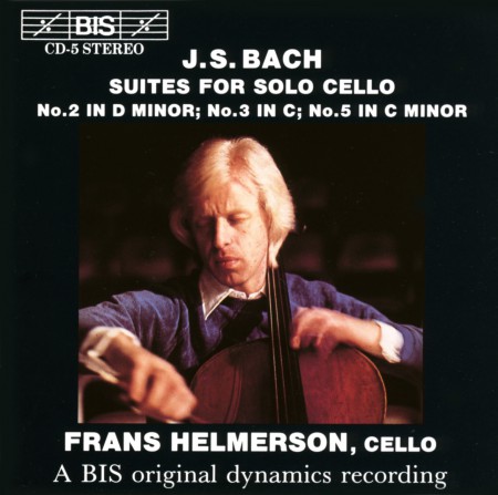 Frans Helmerson: J.S. Bach: Suites 2,3 and 5 for Solo Cello - CD