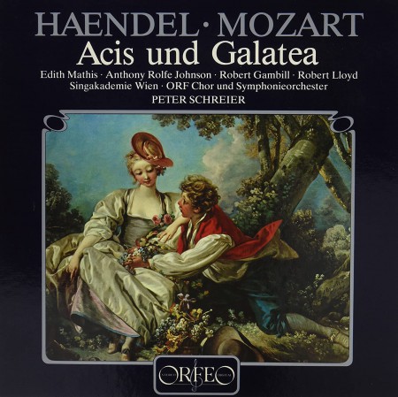 Edith Mathis, Anthony Rolfe Johnson, Robert Gambill, Robert Lloyd, Peter Schreier: Händel: Acis und Galatea - Plak