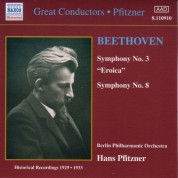 Beethoven: Symphonies Nos. 3 and 8 (Pfitzner) (1929-1933) - CD