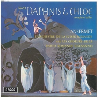 Ernest Ansermet, Orchestre de la Suisse Romande: Ravel: Daphnis et Chloe - Plak