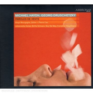 Pierre Cao, Arsys Bourgogne, Ensemble Zefiro: Paroles de Vents - CD