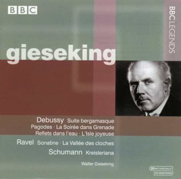 Walter Gieseking: Debussy, Ravel, Schumann - CD Foto #1