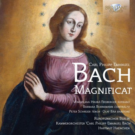 Venceslava Hruba-Freiberger, Barbara Bornemann, Peter Schreier, Olaf Bär, Rundfunkchor Berlin, Kammerorchester Carl Philipp Emanuel Bach, Hartmut Haenchen: C.P.E. Bach: Magnificat - CD