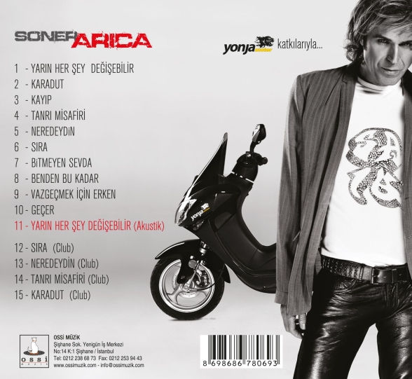 Soner Arıca: Yarın Herşey Değişebilir - CD Foto #2