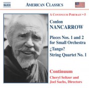 Nancarrow: Pieces for Small Orchestra / Tango? / String Quartet No. 1 - CD