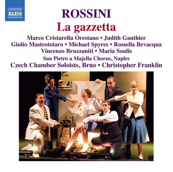 Christopher Franklin: Rossini: La Gazzetta - CD Foto #1