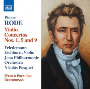 Friedemann Eichhorn, Jenaer Philharmonie, Nicolás Pasquet: Rode: Violin Concertos Nos. 1, 5 & 9 - CD