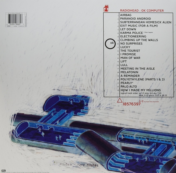 Radiohead: Ok Computer Oknotok 1997-2017 (Remastered) - Plak | Opus3a