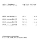 Keith Jarrett: The Köln Concert - CD Foto #3