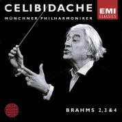 Sergiu Celibidache, Münchner Philharmoniker: Brahms: Symphonies Nos. 2, 3, & 4 - CD