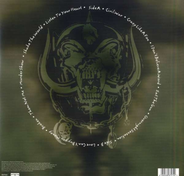 Motörhead: Overnight Sensation (25th Anniversary - Green W/ Black Smoke Vinyl) - Plak Foto #2