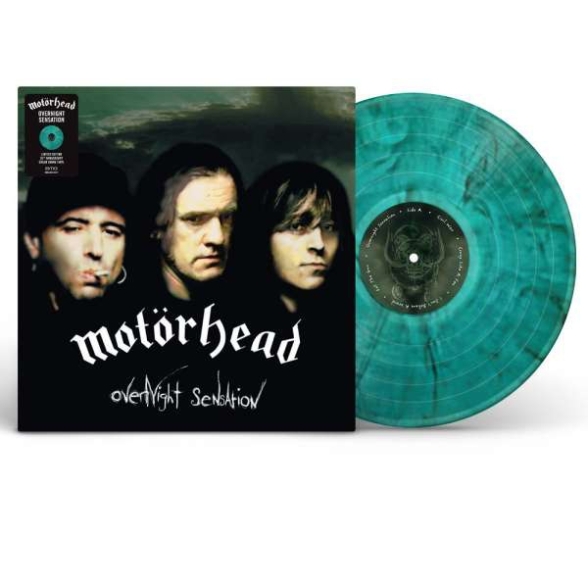 Motörhead: Overnight Sensation (25th Anniversary - Green W/ Black Smoke Vinyl) - Plak Foto #1