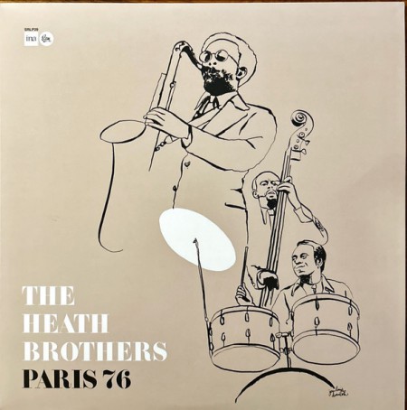 The Heath Brothers: Paris 76 - Plak