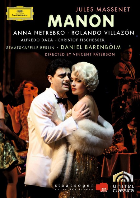 Alfredo Daza, Anna Netrebko, Christof Fischesser, Daniel Barenboim, Rolando Villazón, Staatskapelle Berlin: Massenet: Manon - DVD