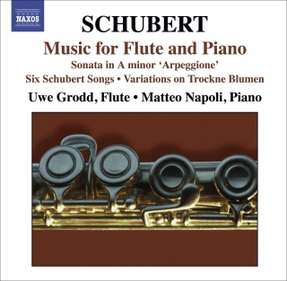 Uwe Grodd: Schubert, F.: Flute and Piano Music - Introduction and Variations On Trockne Blumen / Arpeggione Sonata / Songs (Arr. for Flute) - CD