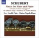 Schubert, F.: Flute and Piano Music - Introduction and Variations On Trockne Blumen / Arpeggione Sonata / Songs (Arr. for Flute) - CD