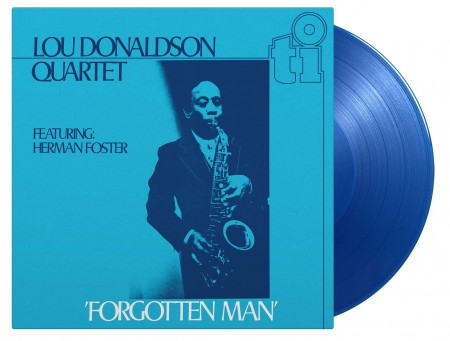 Lou Donaldson: Forgotten Man (Limited Numbered Edition - Translucent Blue Vinyl) - Plak