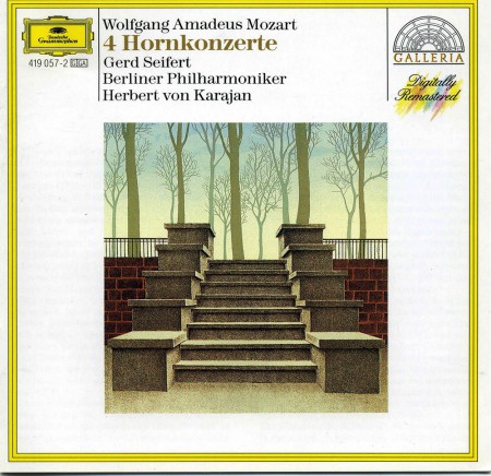 Berliner Philharmoniker, Gerd Seifert, Herbert von Karajan: Mozart: Hornkonzerte - CD