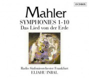Gustav Mahler, Radio-Sinfonie-Orchester Frankfurt, Eliahu Inbal: Mahler: Symphonies 1-10, Das Lied von der Erde - CD