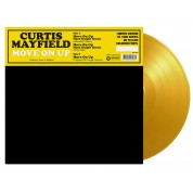 Curtis Mayfield: Move On Up (Mark Knight Remix - Limited Numbered Edition - Yellow Vinyl - Single Plak