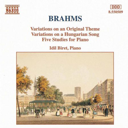 İdil Biret: Brahms: Variations, Op. 21 - 5 Piano Studies - CD
