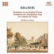 Brahms: Variations, Op. 21 - 5 Piano Studies - CD