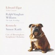 Nigel Kennedy, Sir Simon Rattle, City of Birmingham Symphony Orchestra: Elgar: Violin Concerto, Williams: The Lark Ascending - CD