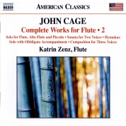 Katrin Zenz: Complete Works for Flute 2 - CD