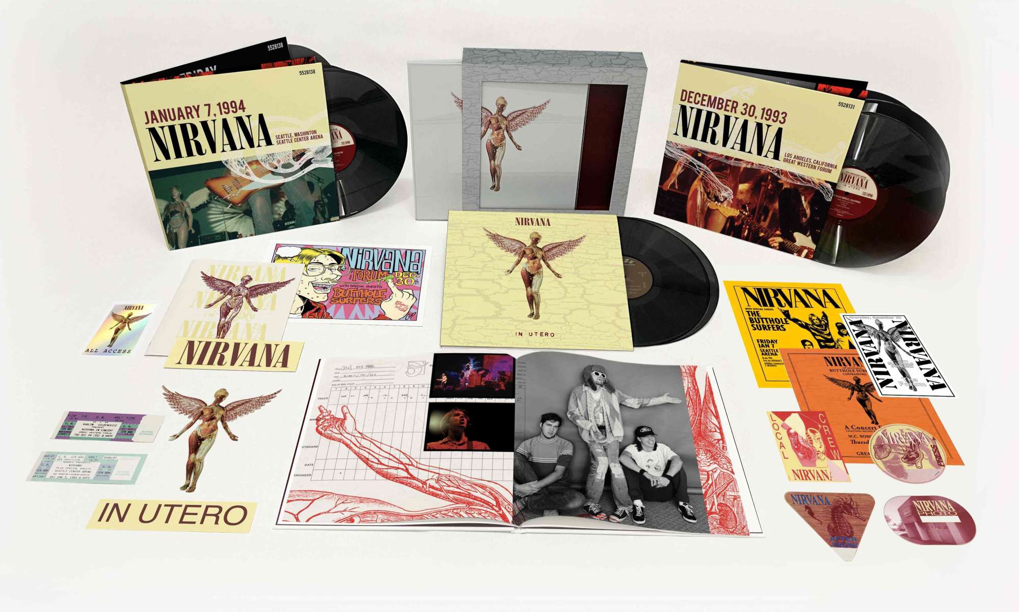 Nirvana Va te faire enculer 鬼レア 美品 CD Nirvana: In Utero (30th