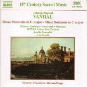 Uwe Grodd: Vanhal: Missa Pastoralis - Missa Solemnis - CD