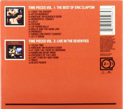 Eric Clapton: Time Pieces Vol.1 / Time Pieces Vol.2 - CD Foto #2
