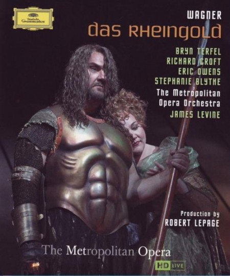 The Metropolitan Opera Orchestra, Patricia Bardon, James Levine, Richard Croft, Franz-Josef Selig, Gerhard Siegel, Bryn Terfel: Wagner: Das Rheingold - BluRay