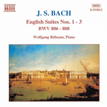Bach, J.S.: English Suites Nos. 1-3, Bwv 806-808 - CD