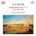 Bach, J.S.: English Suites Nos. 1-3, Bwv 806-808 - CD