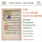 A-La-Mi-Re Manuscripts (The): Flemish Polyphonic Treasures - CD Foto #1