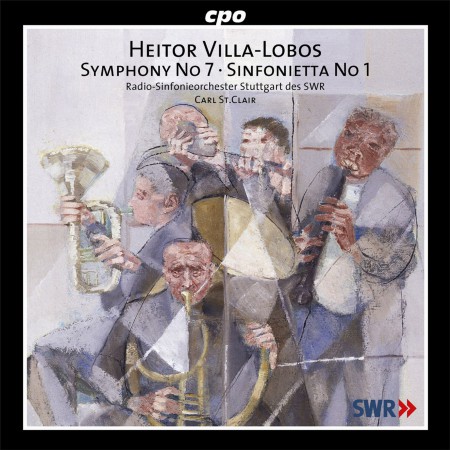 Carl St. Clair, Radio-Sinfonieorchester Stuttgart: Villa-Lobos: Symphony No 7 / Sinfonietta No 1 - CD